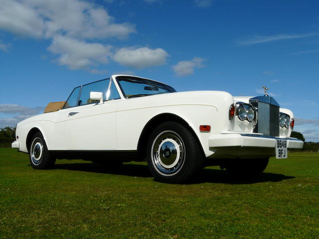 1984 Rolls-Royce Corniche Convertible