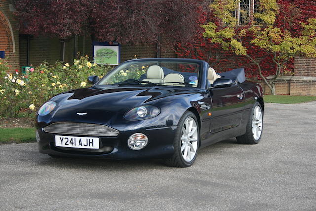 2001 Aston Martin DB7 Vantage Volante Convertible