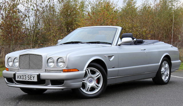 2003 Bentley Azure 'Final Series Performance' Convertible