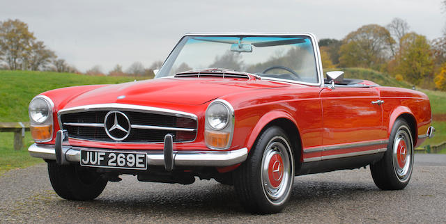 1967 Mercedes-Benz 230 SL Convertible with Hardtop