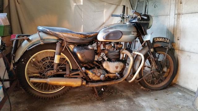 1957 Triumph 649cc Tiger 110 Project