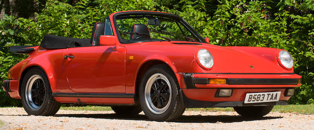 1985 Porsche 911 Carrera 3.2-Litre Convertible