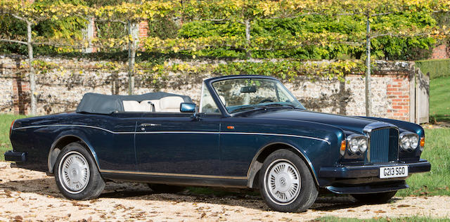 1990 Bentley Continental Convertible