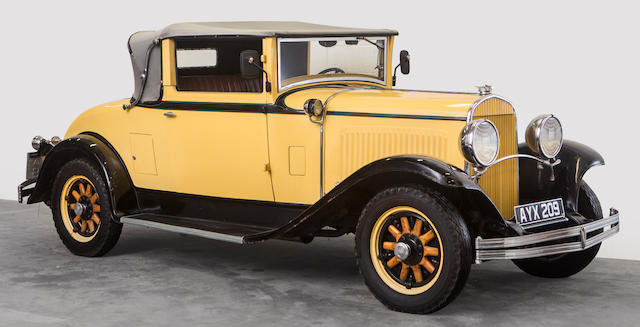 1929 Chrysler 75 Roadster