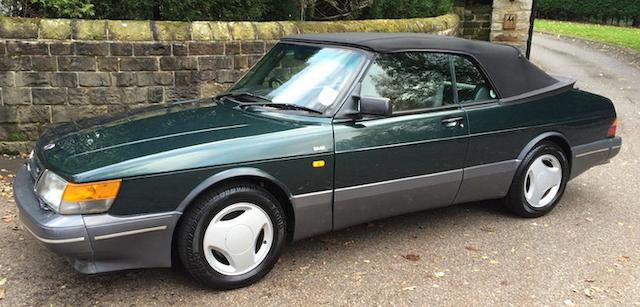 1992 SAAB 900 Turbo T16S Automatic Convertible