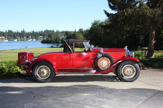 1929 Blackhawk by Stutz L-6 Two Passenger Speedster