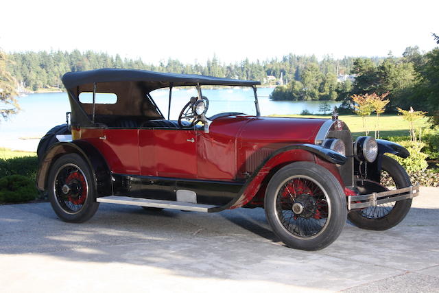 1921 Stutz Model K Bulldog Four Passenger Tourer