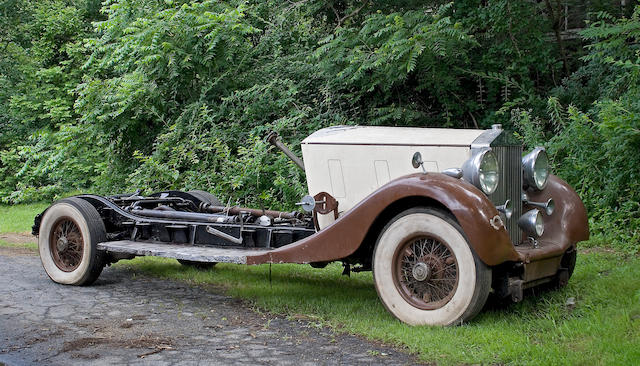 1937 Rolls-Royce 40/50 hp Phantom III Rolling Chassis