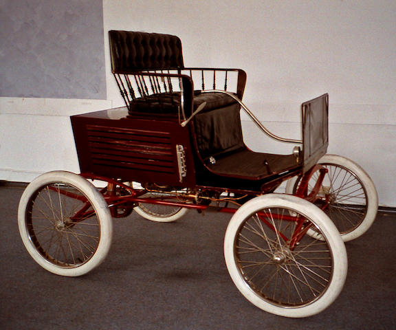 Circa 1899 Locomobile Steam Carriage