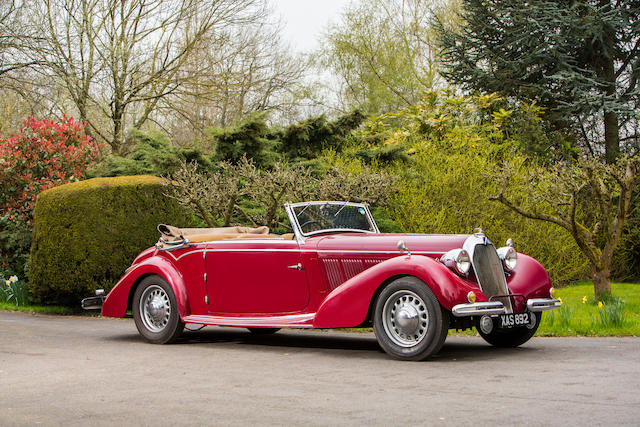 1939 Darracq T120 Major 3-litre Three-position Drophead Coupe