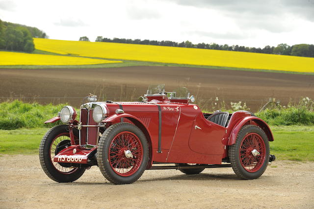 1936 MG Midget PB Supercharged Sports