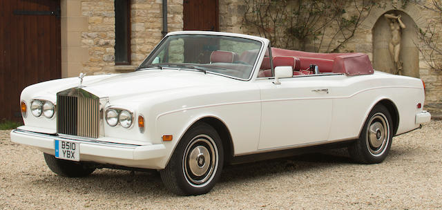 1985 Rolls-Royce Corniche II Convertible