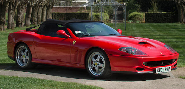 2002 Ferrari 550 Barchetta Pininfarina