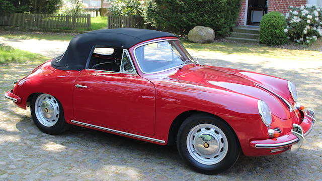 1964 Porsche  356C 1600SC Cabriolet