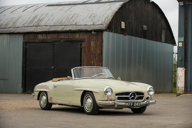 1962 Mercedes-Benz 190 SL Convertible with Hardtop