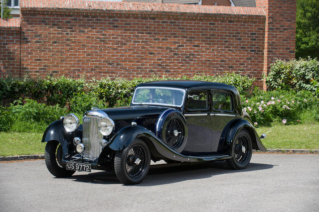 1934 Lagonda M45 Rapide Close-Coupled Pillar-less Saloon