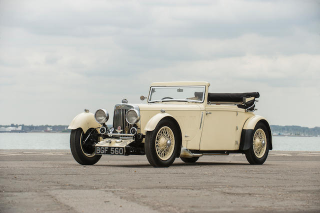 1934 Aston Martin 1½-Litre Mark II Drophead Coupé