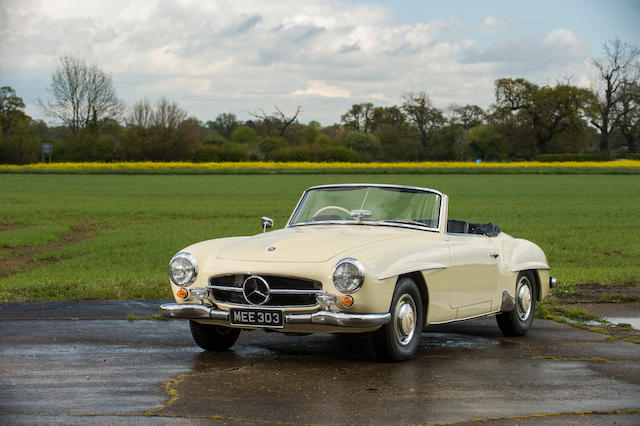 1959 Mercedes-Benz 190SL Convertible with Hardtop