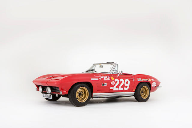 1964 Chevrolet Corvette Sting Ray Convertible Rally Car