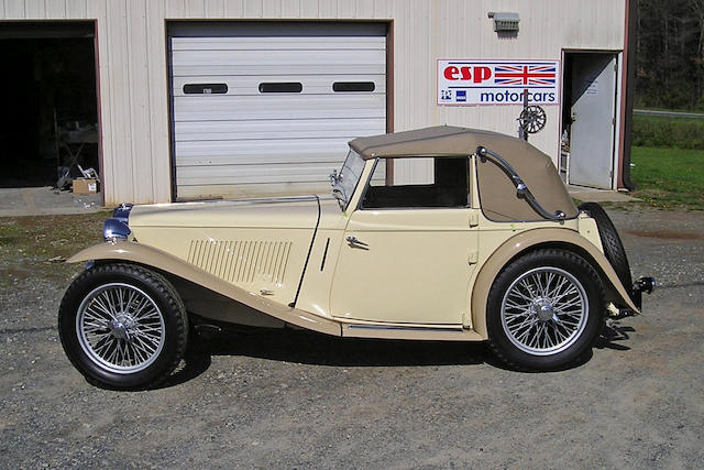 1938 MG TA 'Tickford' Drophead Coupe