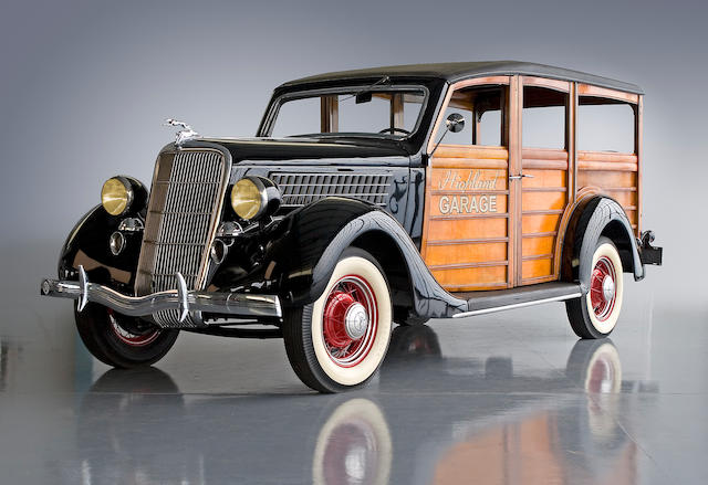 1935 Ford Model 48 Deluxe Station Wagon