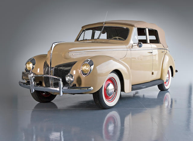 1940 Mercury 09A Convertible Sedan