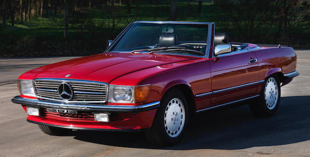 1986 Mercedes-Benz 500 SL with Hardtop