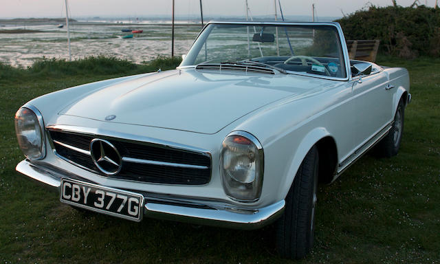 1969 Mercedes-Benz 280 SL Convertible with Hardtop