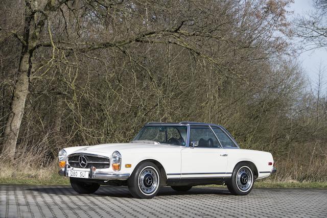 1970 Mercedes-Benz 280 SL Roadster with hardtop