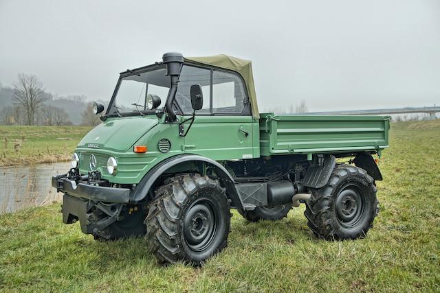 1974 Mercedes-Benz Unimog 406A Kippwagen 4x4