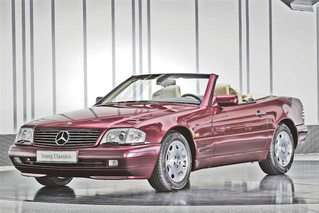 1997 Mercedes-Benz SL 320 Convertible with hardtop