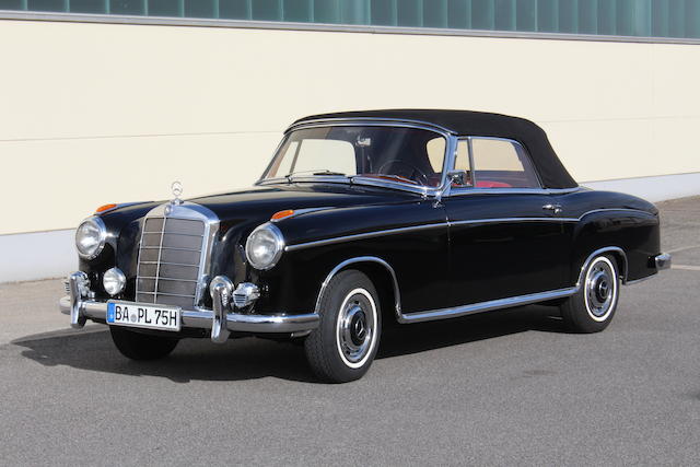 1958 Mercedes-Benz 220 S 'Ponton' Cabriolet