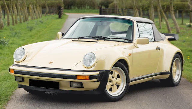 1987   Porsche  911 Turbo 3.3-Litre Cabriolet