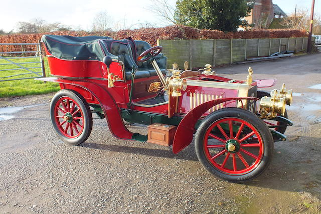 1905 Darracq Flying Fifteen Rear Entrance Tonneau