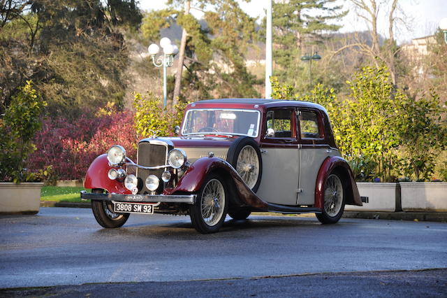 1935 Alvis Silver Eagle SG Saloon