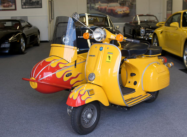 1976 Vespa 150 Super with 'Cozy' Sidecar