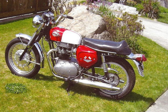 1967 BSA 654cc A65 Spitfire MkII