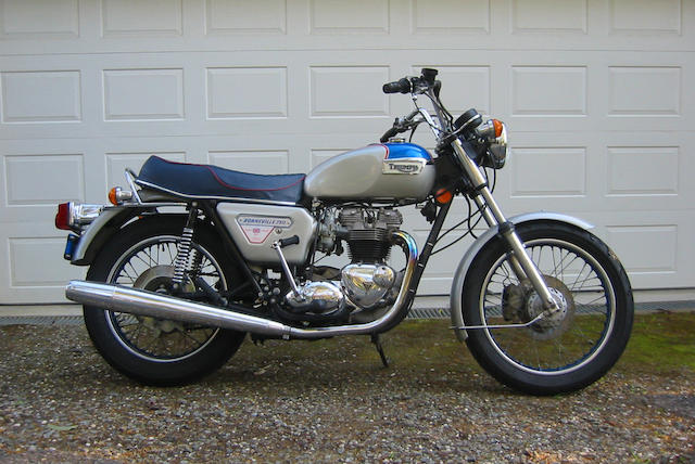 1977 Triumph Silver Jubilee 750 Bonneville