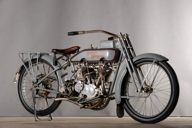 1916 Harley-Davidson Model 16F Twin Motorcycle