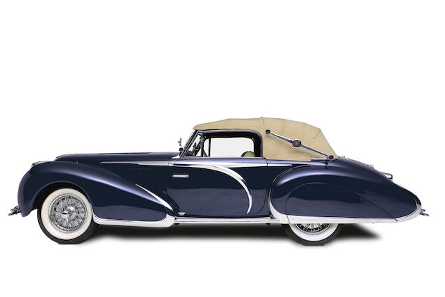 1947 Delahaye 135M Three-Position Drophead Coupé