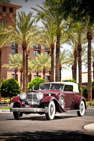 1932 Packard DeLuxe Eight 904 Individual Custom Convertible Victoria