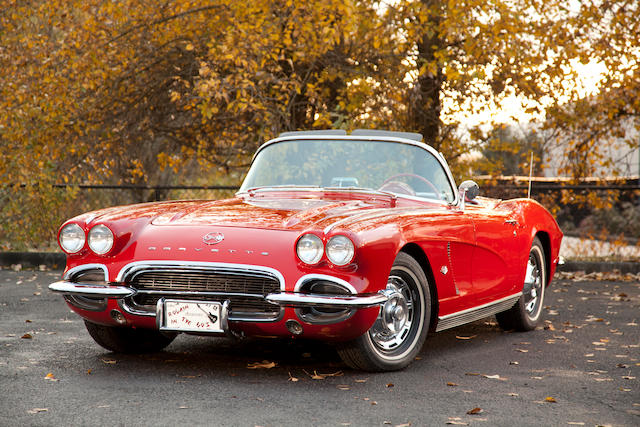 1962 Chevrolet 327/340hp Corvette Roadster