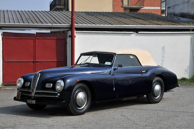 1947 Alfa Romeo 6C 2500 Sport Cabriolet