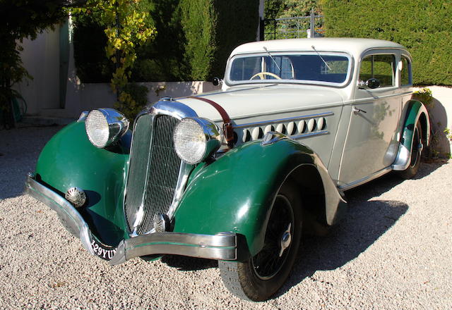 1936 Delahaye Type 135M 20CV Competition Coupe