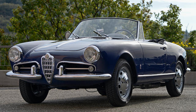 1959  Alfa Romeo  750-Series Giulietta Spider