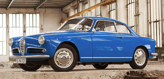 1956 Alfa Romeo Giulietta Sprint Veloce Alleggerita Coupé