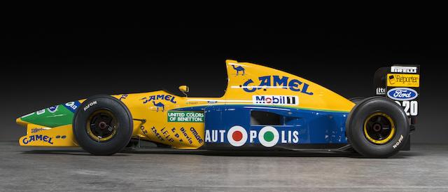 1991 3.5-litre BENETTON-COSWORTH FORD B191