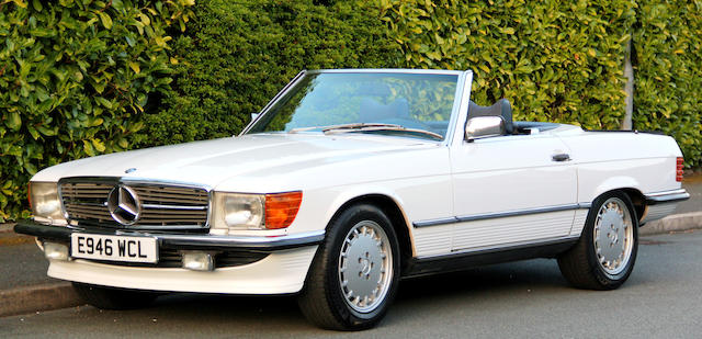 1987 Mercedes-Benz 500 SL Convertible with Hardtop