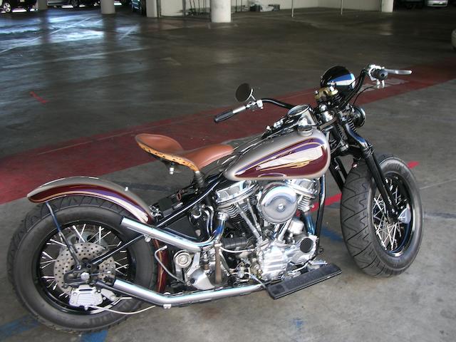 1948 Harley-Davidson FL 84cu in ‘Custom Bobber’