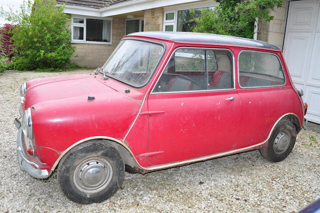 1964 Morris Mini Cooper 'S' 1,071cc Sports Saloon 